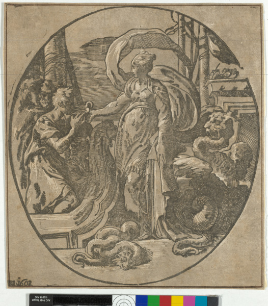 CIRCE OFFERING DRINK TO THE COMPANIONS OF ULYSSES