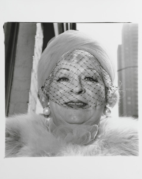 Woman with a Veil on Fifth Avenue, N.Y.C.