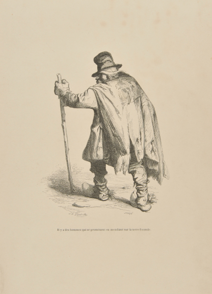 "IL Y A DES HOMMES QUI SE PROMENENT EN MENDIANT SUR LA TERRE FECONDE."