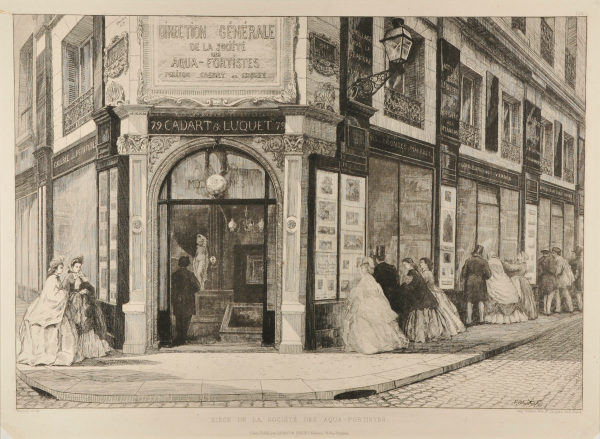 Siège de la Société des Aqua-fortistes, 79, rue de Richelieu