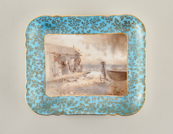 "THE STUDIO" SERVING DISH