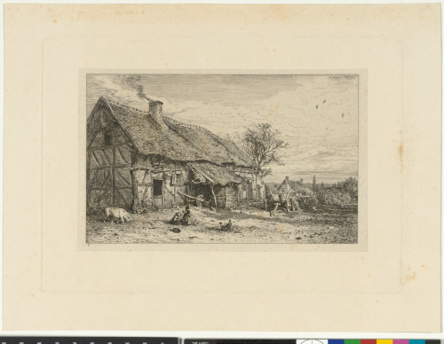 LANDSCAPES: PEASANTS' THATCHED COTTAGE