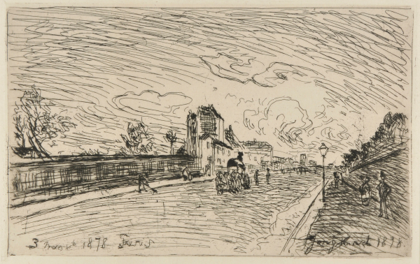 LEAVING THE MAISON COCHIN, FAUBOURG SAINT-JACQUES