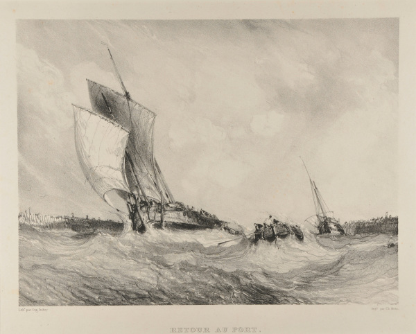 RETURN TO PORT (SMALL PLATE)