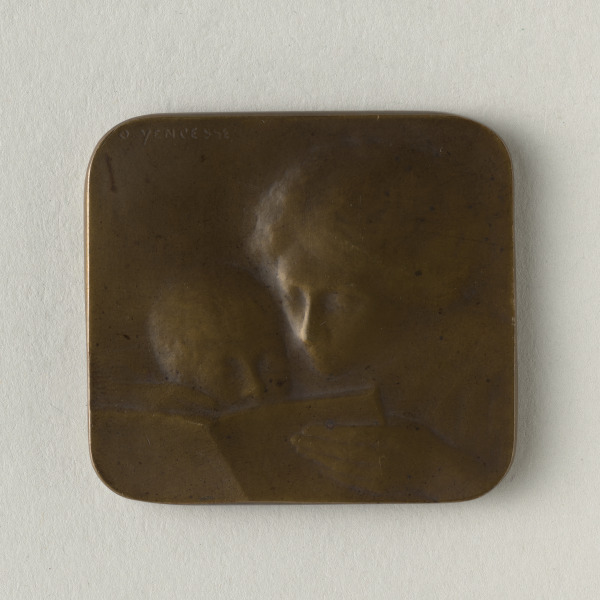 "THE READING LESSON" MEDAL