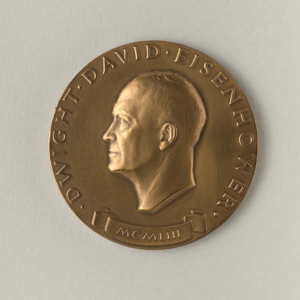 "DWIGHT DAVID EISENHOWER" MEDAL