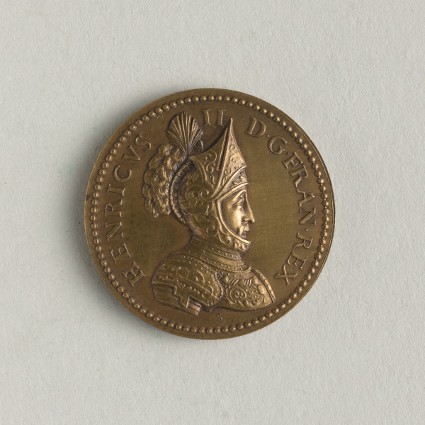 "HENRY II, KING OF FRANCE" MEDAL
