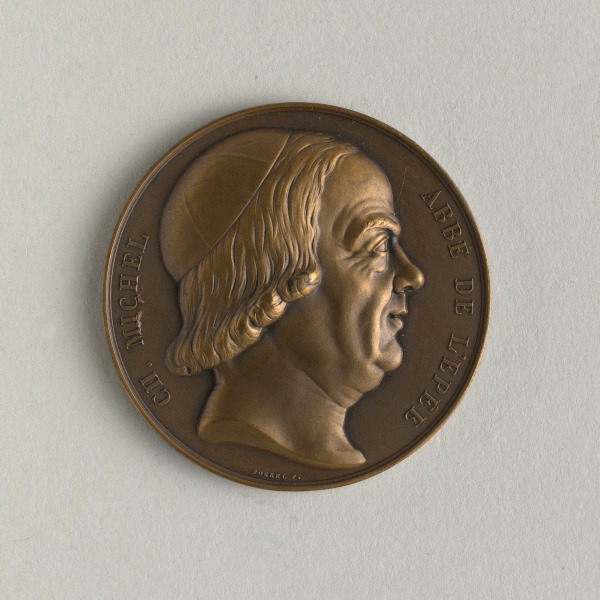 "CHARLES-MICHEL DE L'ÉPÉE" MEDAL