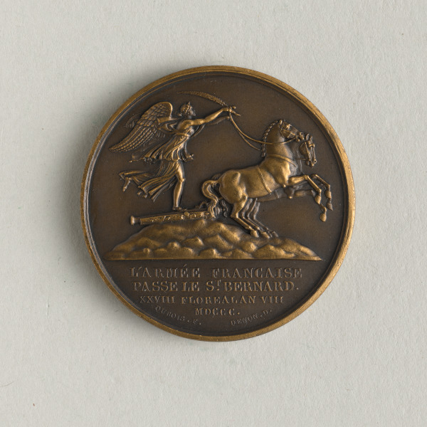 "SAINT BERNARD PASS, NAPOLEON BONAPARTE" MEDAL