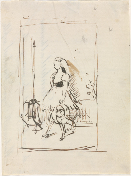 Study for Miss Alexander/Little Girl with Hat