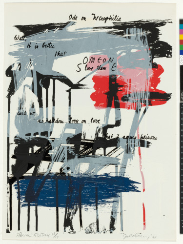 "ODE TO NECROPHILIA" FROM THE BOOK "ODES"