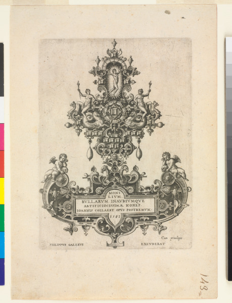 TITLE PLATE FROM THE SERIES "DESIGNS FOR PENDANTS"