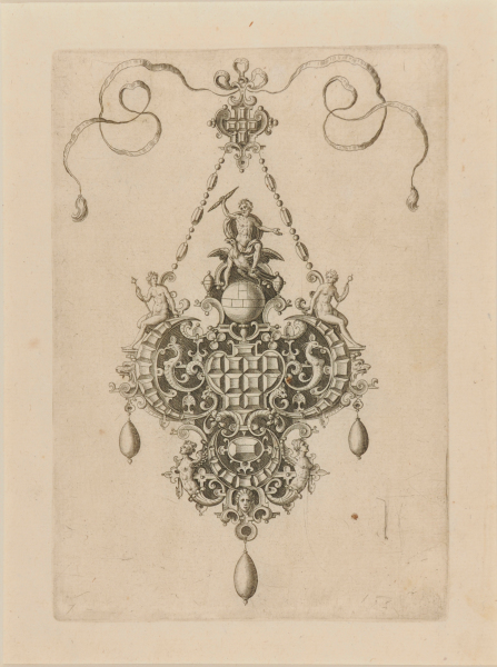 PLATE FROM THE SERIES "DESIGNS FOR PENDANTS"
