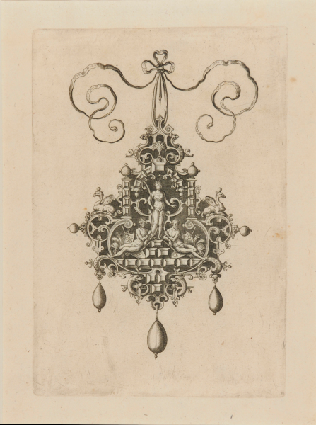 PLATE FROM THE SERIES "DESIGNS FOR PENDANTS"