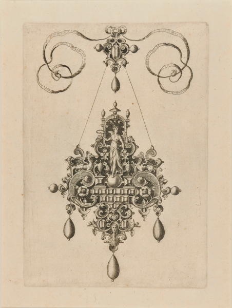 PLATE FROM THE SERIES "DESIGNS FOR PENDANTS"