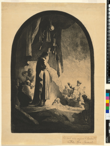 The Raising of Lazarus (The Large Plate)