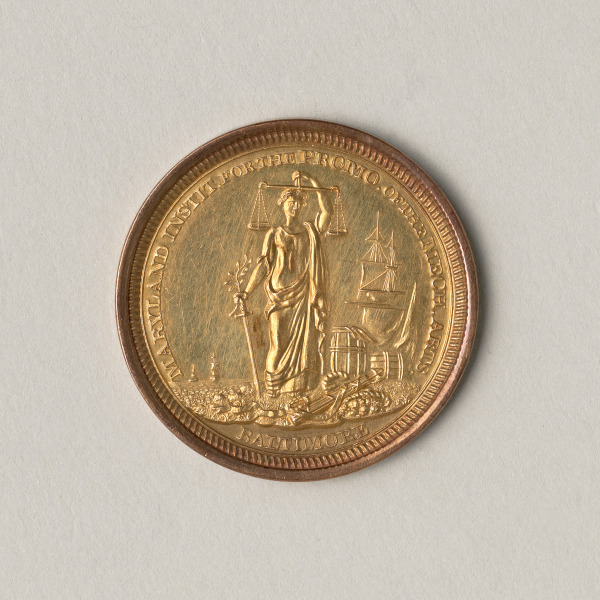 "MARYLAND INSTITUTE FOR THE PROMOTION OF THE MECHANIC ARTS AWARD" MEDAL