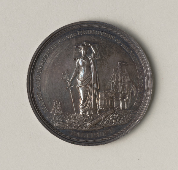 "MARYLAND INSTITUTE FOR THE PROMOTION OF THE MECHANIC ARTS AWARD" MEDAL