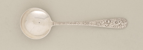 “Repousse” Boullion Spoon