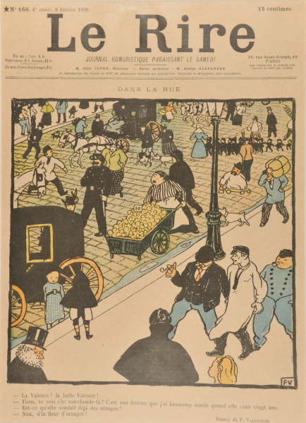 LA VALENCE! LA BELLE VALENCE! TIENS TU VOIS C'TE MARCHANDE-LÀ? C'EST UNE FEMME QUE...