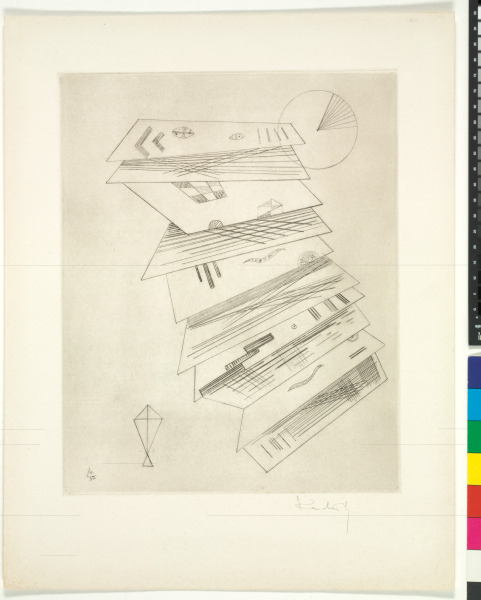 SECOND PRINT FOR THE EDITIONS "CAHIERS D'ART"