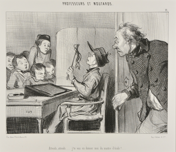 JUST YOU WAIT, I'M GOING TO SHOW YOU WHO IS THE TEACHER HERE...