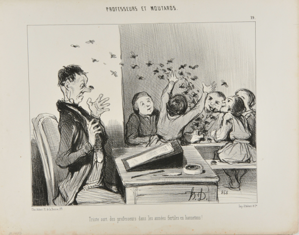 SAD DESTINY OF A TEACHER DURING AN EXCEPTIONALLY FERTILE YEAR FOR MAY-BUGS.