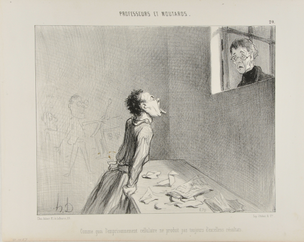 IT SEEMS THAT CELLULAR IMPRISONMENT DOESN'T ALWAYS PRODUCE EXCELLENT RESULTS.