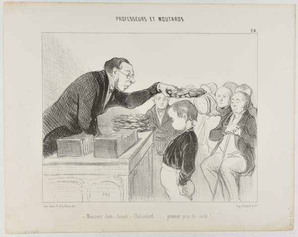 MR. JEAN-JOSEPH-CHABOULARD... FIRST PRIZE FOR GOOD HEALTH.