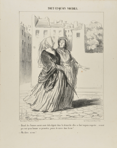 IF WOMEN WOULD ENDEAVOUR TO SHOW MORE DIGNITY IN THEIR BEHAVIOUR, THEY WILL SURELY BE RESPECTED MORE.... IN ANY CASE, NO MAN WOULD DARE TO MAKE A PASS AT ME ON THE STREET! - SAME WITH ME, MY DEAR!