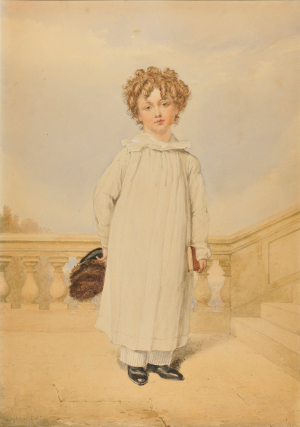 Young Boy Standing
