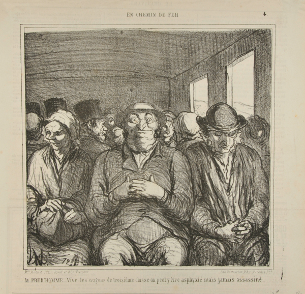 MR. PRUDHOMME. - LONG LIVE THE THIRD CLASS COMPARTMENTS. ONE RISKS TO DIE ASPHYXIATED BUT NEVER ASSASSINATED.