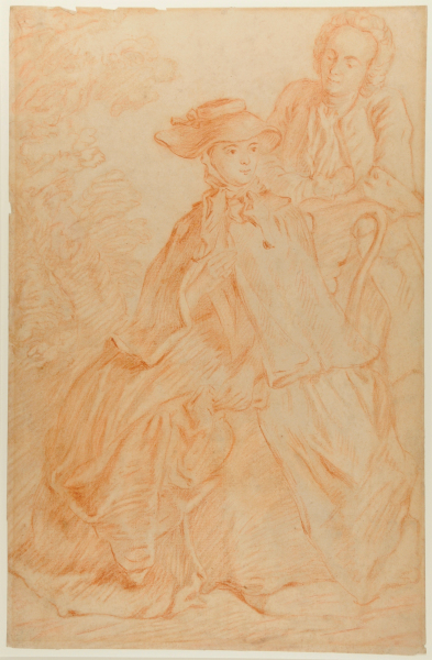 Seated Lady and Gentleman