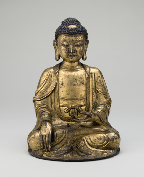 Seated Buddha Calling the Earth to Witness
