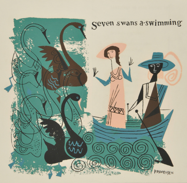 SEVEN SWANS A-SWIMMING