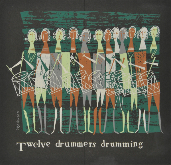 TWELVE DRUMMERS DRUMMING