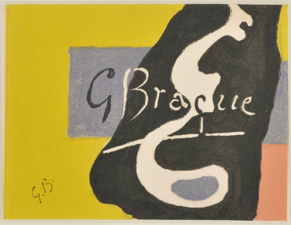 Invitation to Braque Exhibition, Paris, 1953