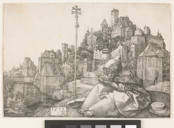 SAINT ANTHONY BEFORE A TOWN