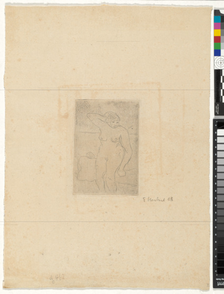 TWO BATHERS (BADENDE FRAUEN AM MEER)