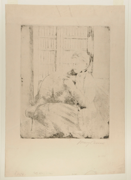 Knitting in the Library