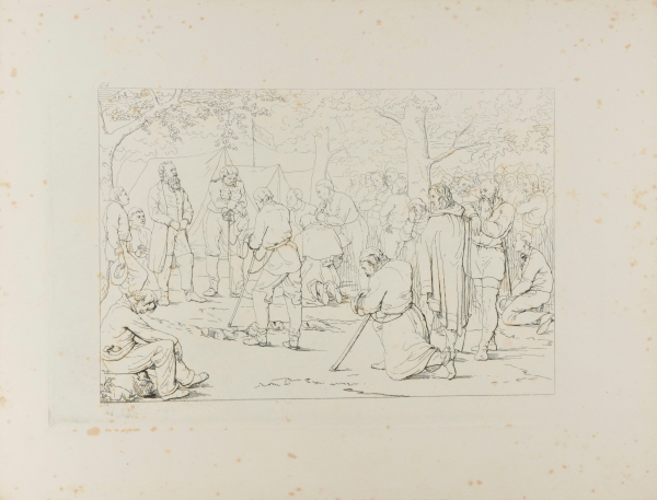 Prayer in Stonewall Jackson's Camp