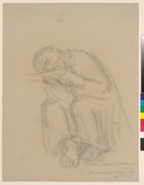 Mourning Figure from the Series “Death”