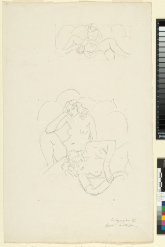 STUDY FOR "THE NYMPHS"