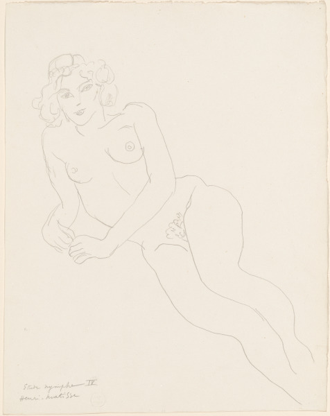 Study for “Les Nymphes”