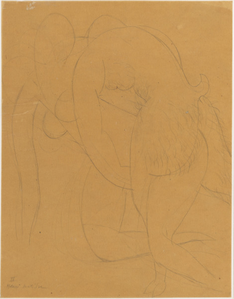 Study for “Nymph and Faun”