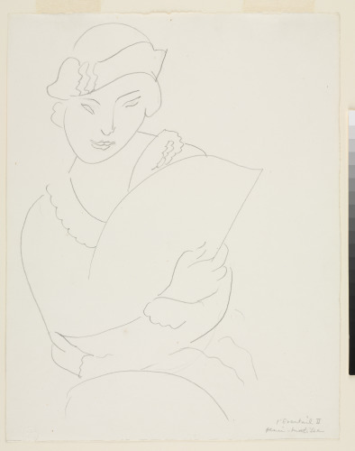 Study for “Fan Belonging to Madame Mallarmé”