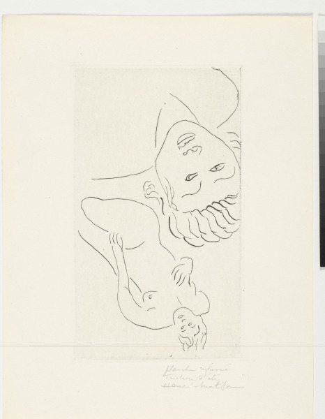 STUDIES FOR "SUMMER SADNESS" (REFUSED ETCHING)