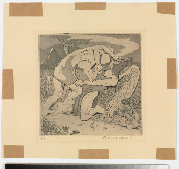 JACOB WRESTLING THE ANGEL