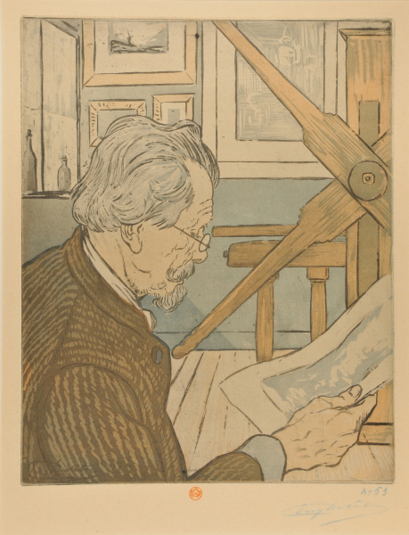 Portrait of Auguste Delâtre