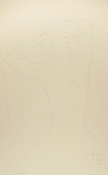 Nude with Raised Arms
